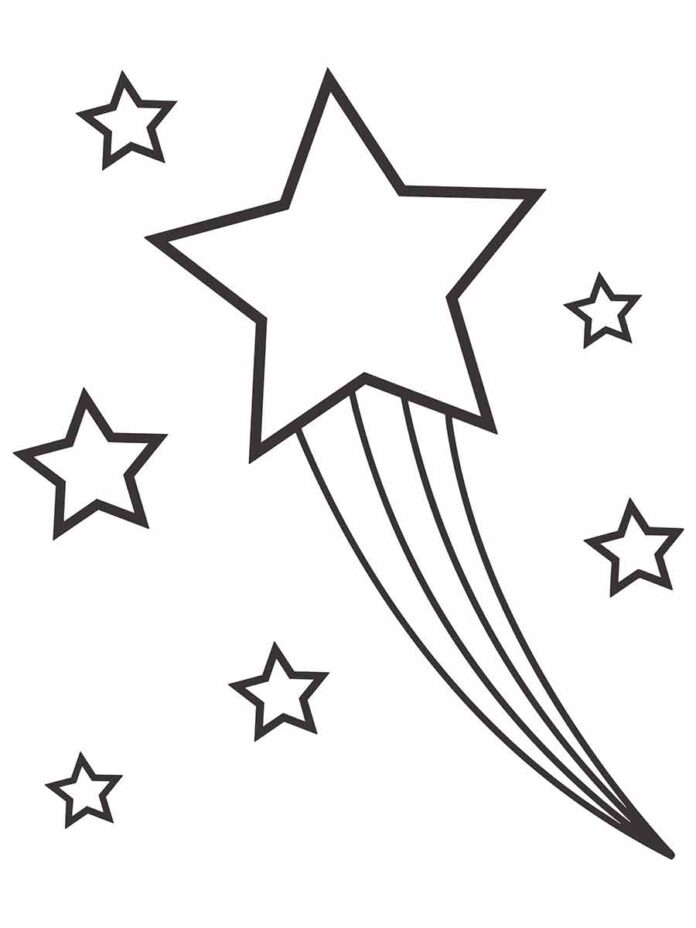 Desenhos De Estrelas Para Colorir