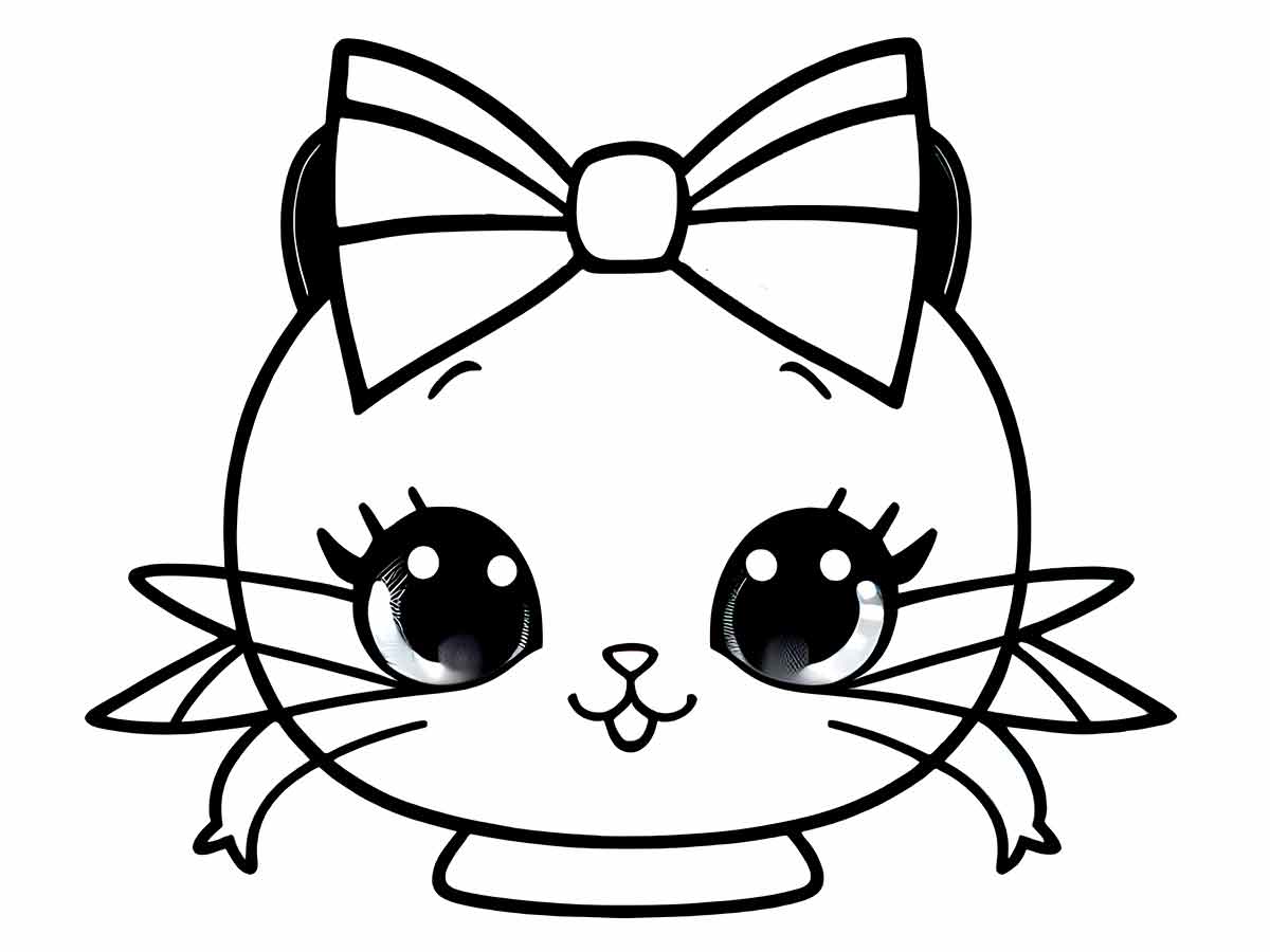 Como desenhar Cookie Cat Kawaii fofo ❤ Desenhos Kawaii - Desenhos