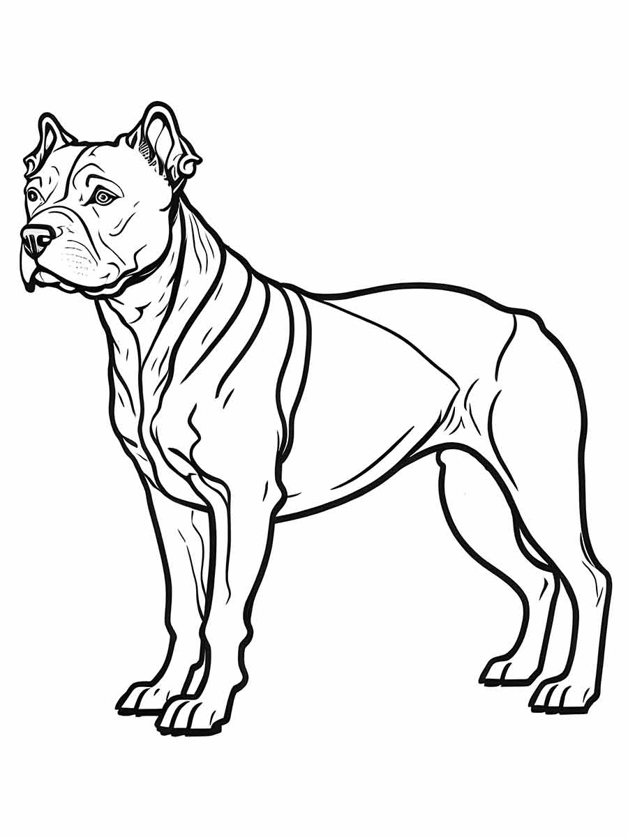 Desenho de cachorro para pintar