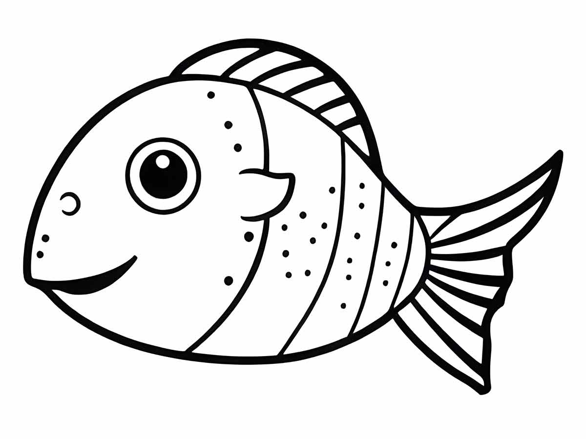 peixe para colorir 14