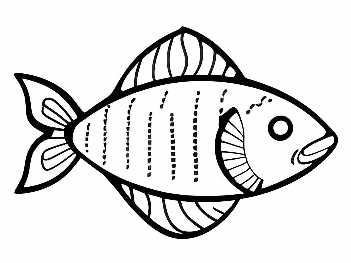 Desenho de Peixe