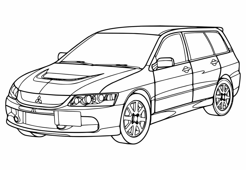 carro para colorir 25