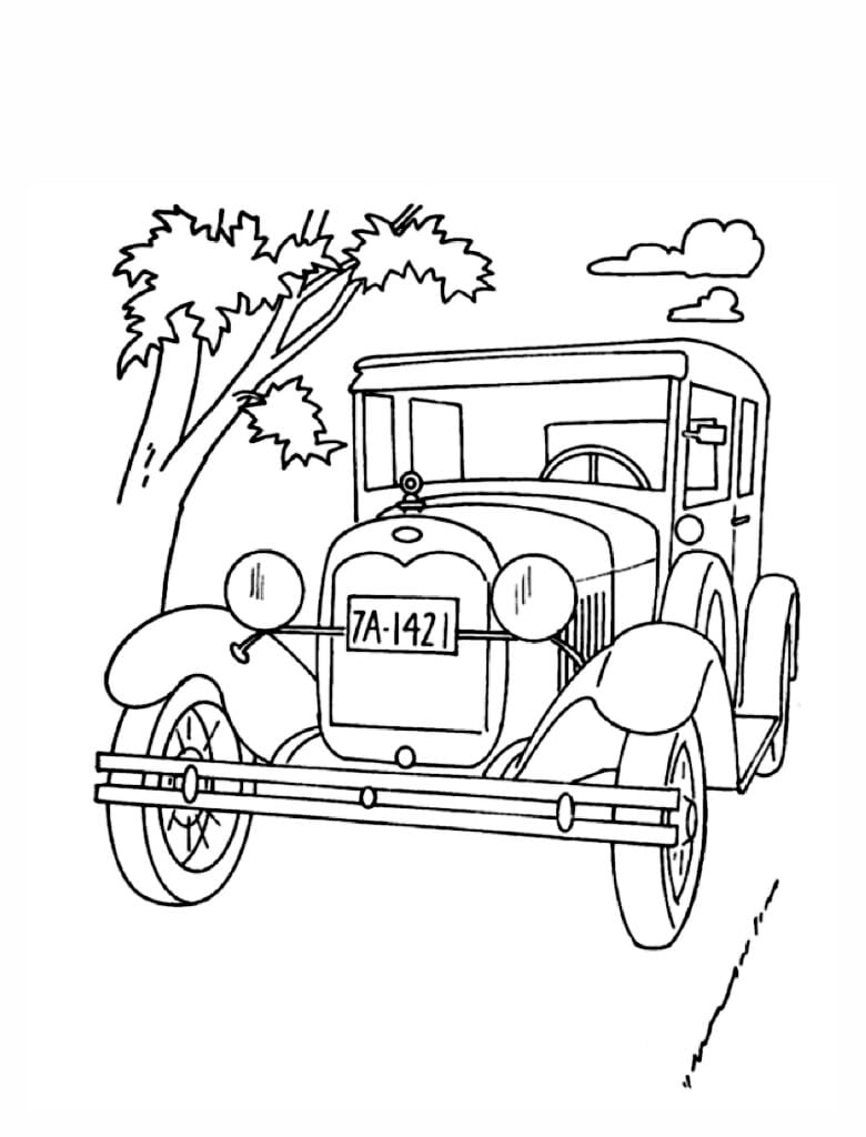 desenho de carro para colorir 96