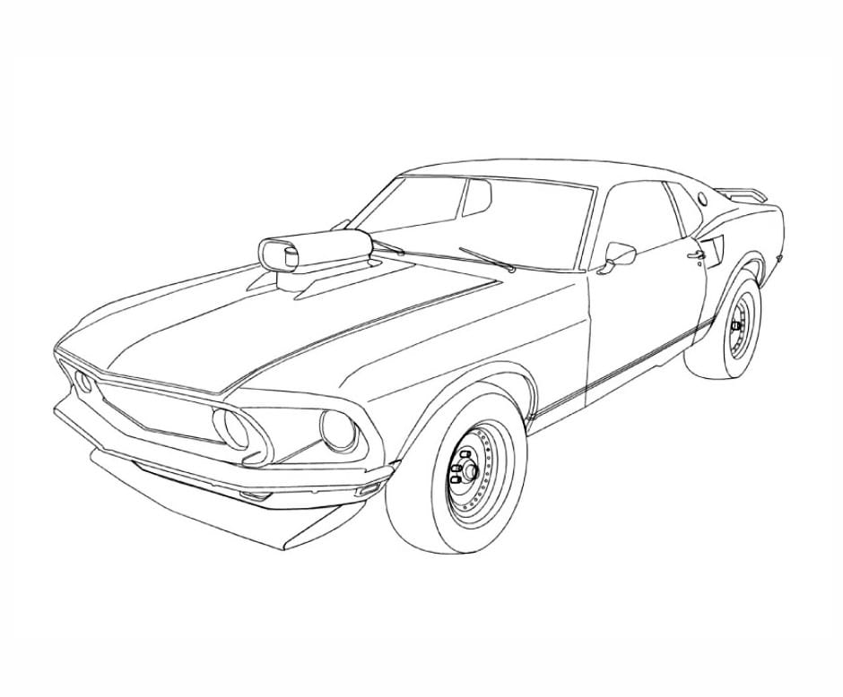 desenho de carro para colorir 98