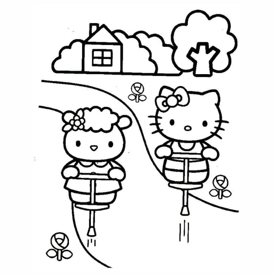 Desenhos para Pintar Hello Kitty 30