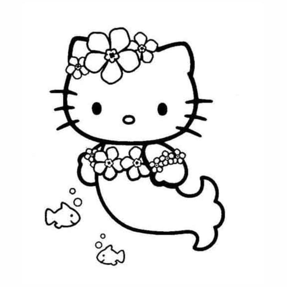 Diversão Criativa com Desenhos da Hello Kitty para Colorir