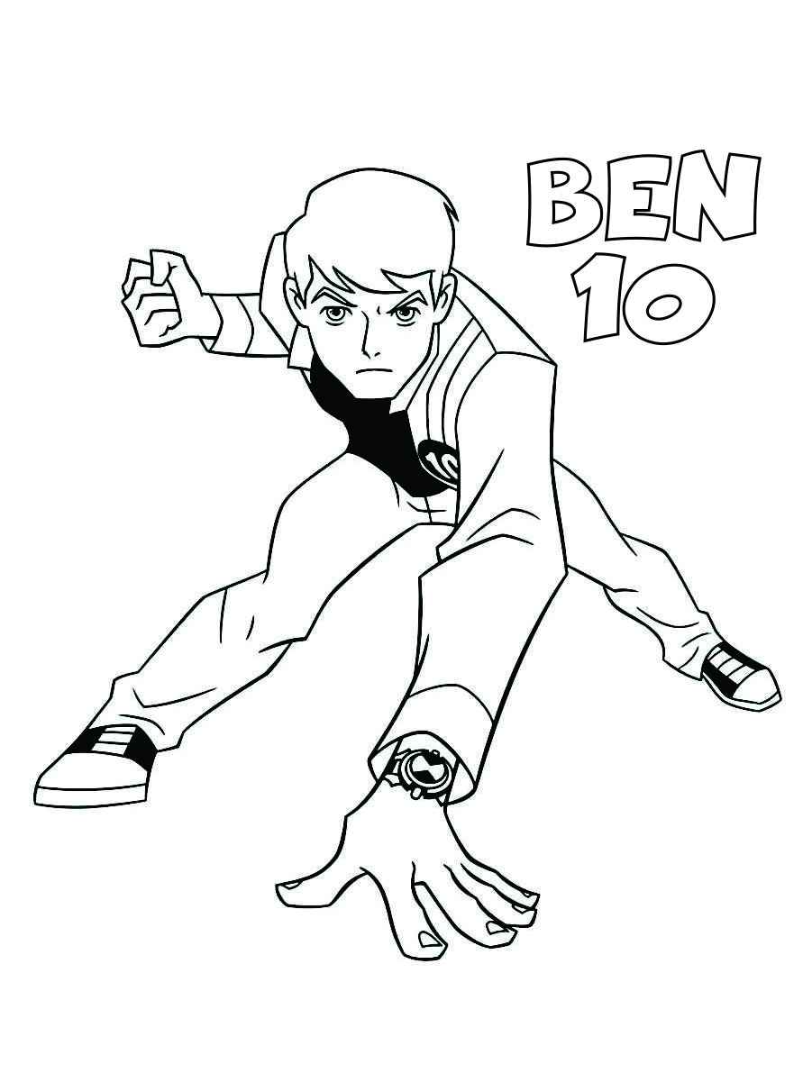 ben 10 para colorir 1