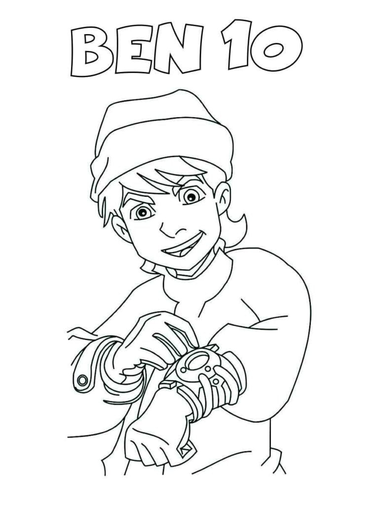 ben 10 para colorir 2