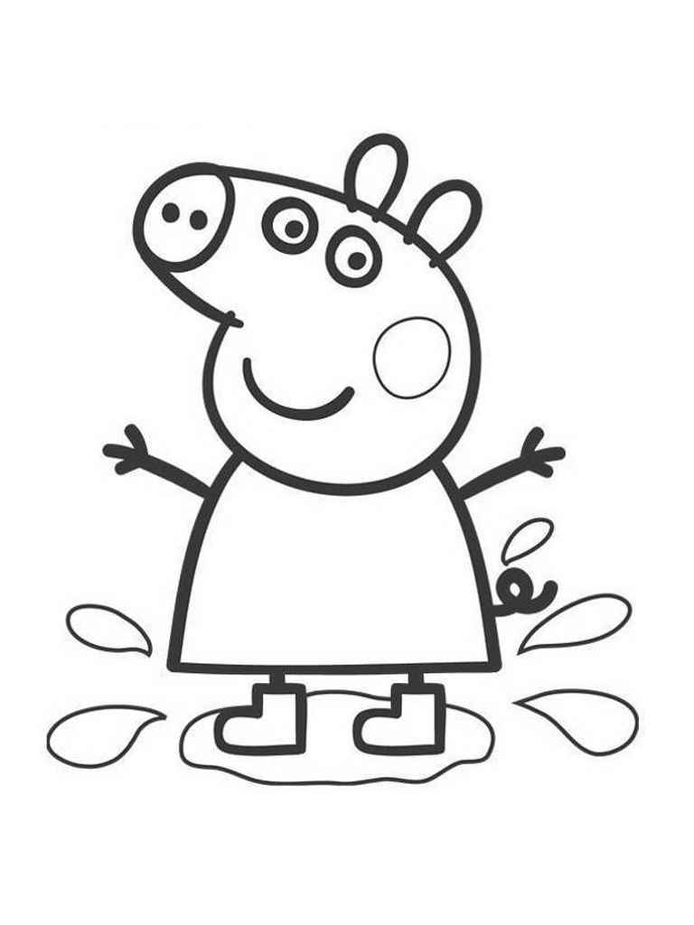 peppa pig para imprimir 57 –  – Desenhos para Colorir