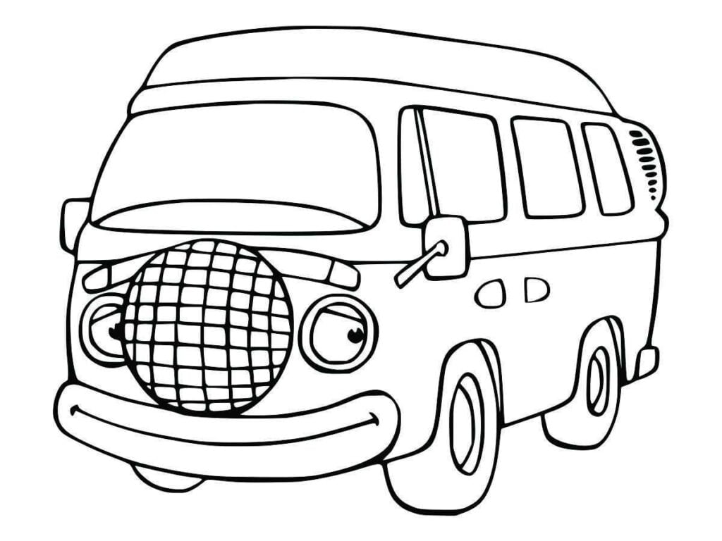 desenho de kombi para colorir 18