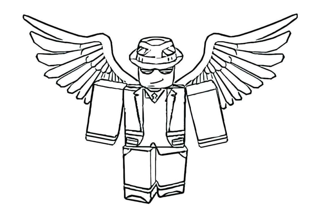 desenho roblox para colorir 57