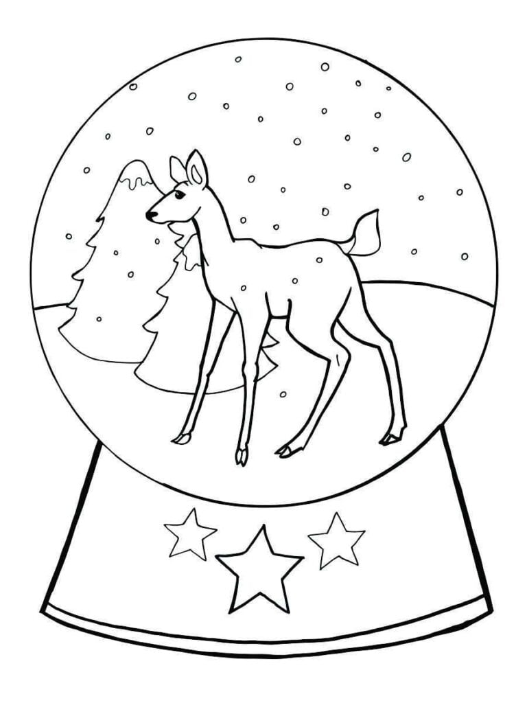 desenho simbolos do natal para colorir 114