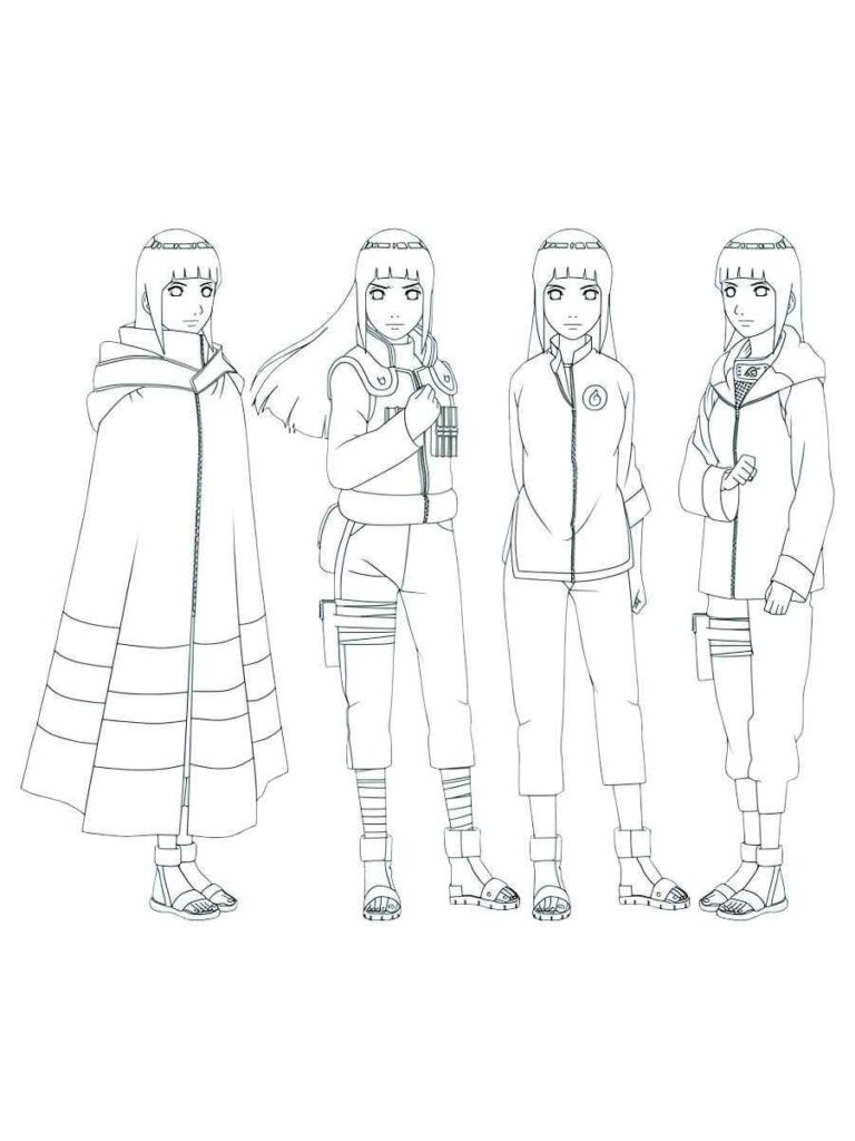Desenhos para colorir do Naruto: 40 opções para imprimir!