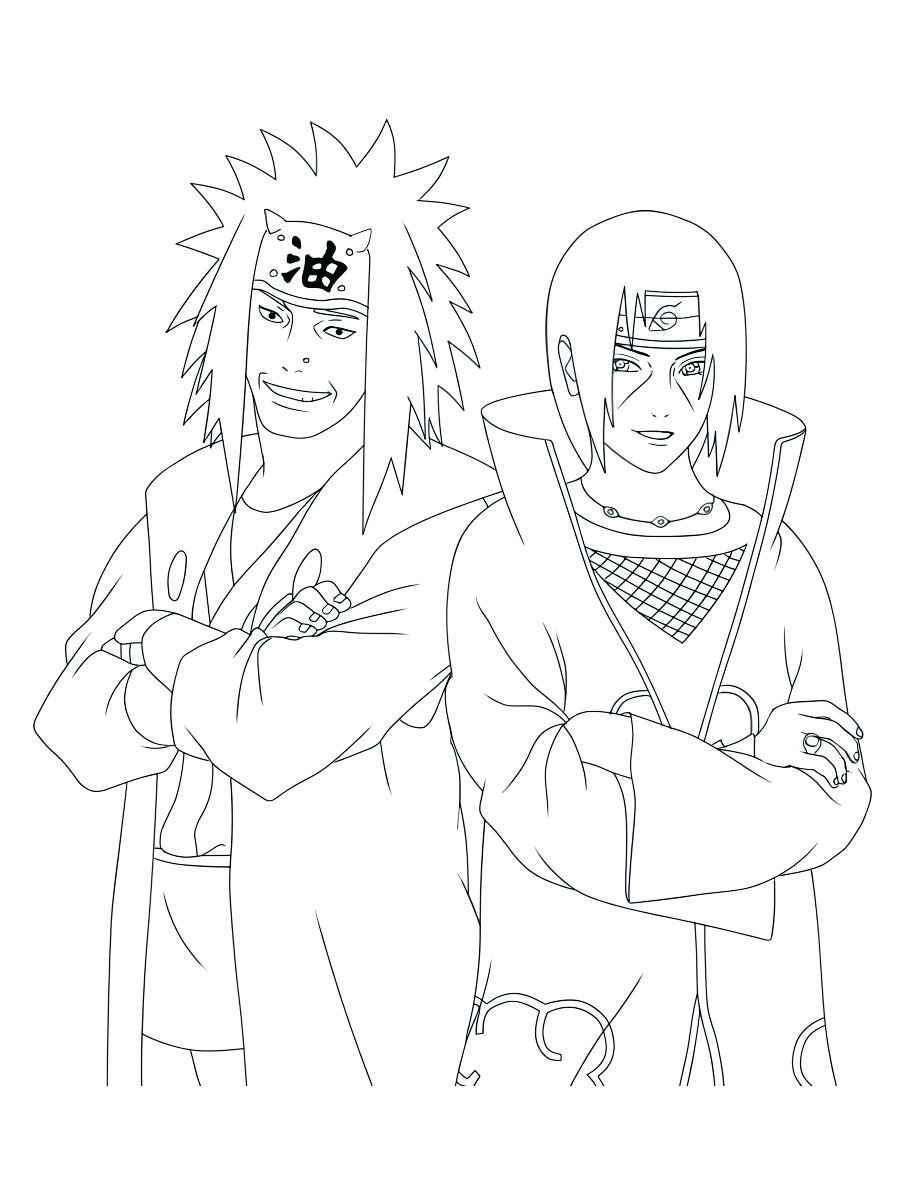 desenhos para colorir de naruto 85