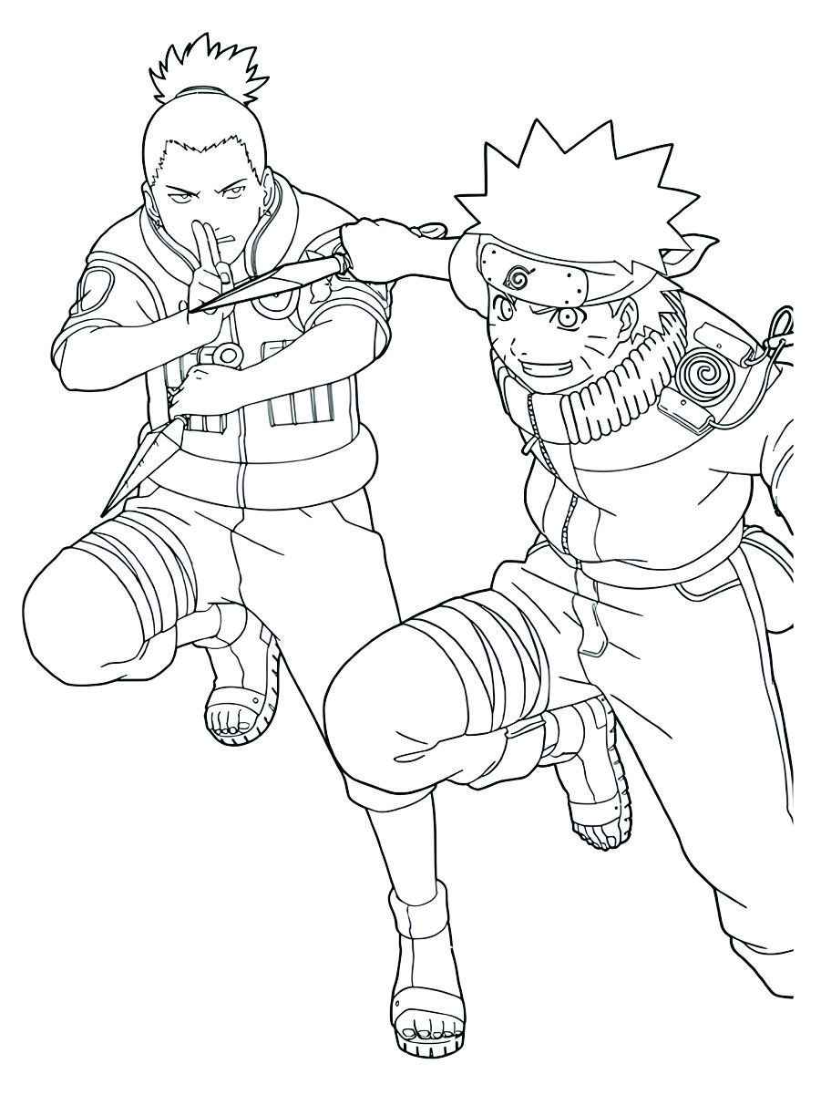 desenhos para colorir naruto 90