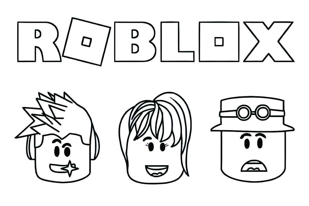 desenhos para colorir e imprimir roblox