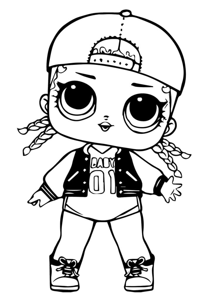 lol para colorir doll-mc-swag