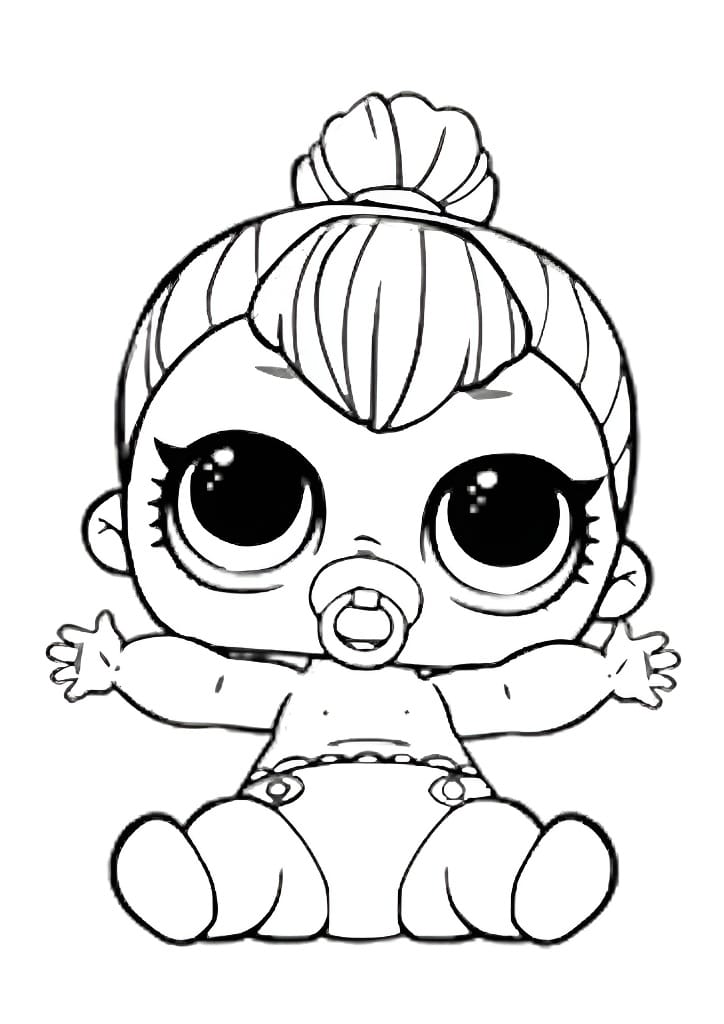 Lol Baby Lil Center Stage para colorir - Desenhos para colorir