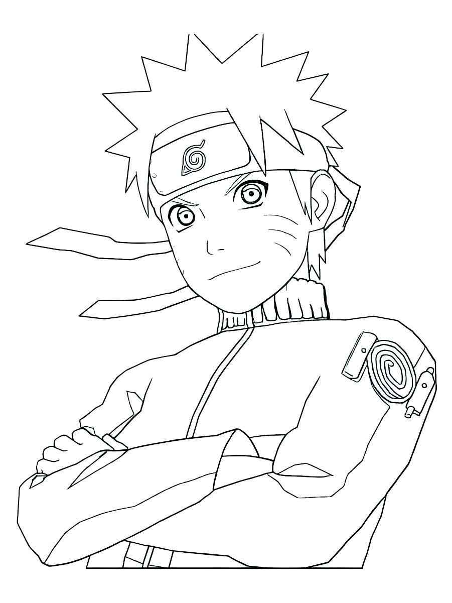 imagem de naruto para colorir 10