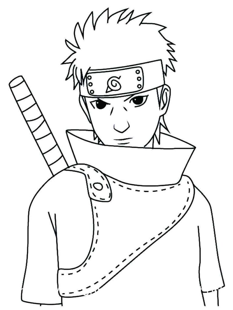 Desenhos de Naruto para Colorir, Pintar e Imprimir 