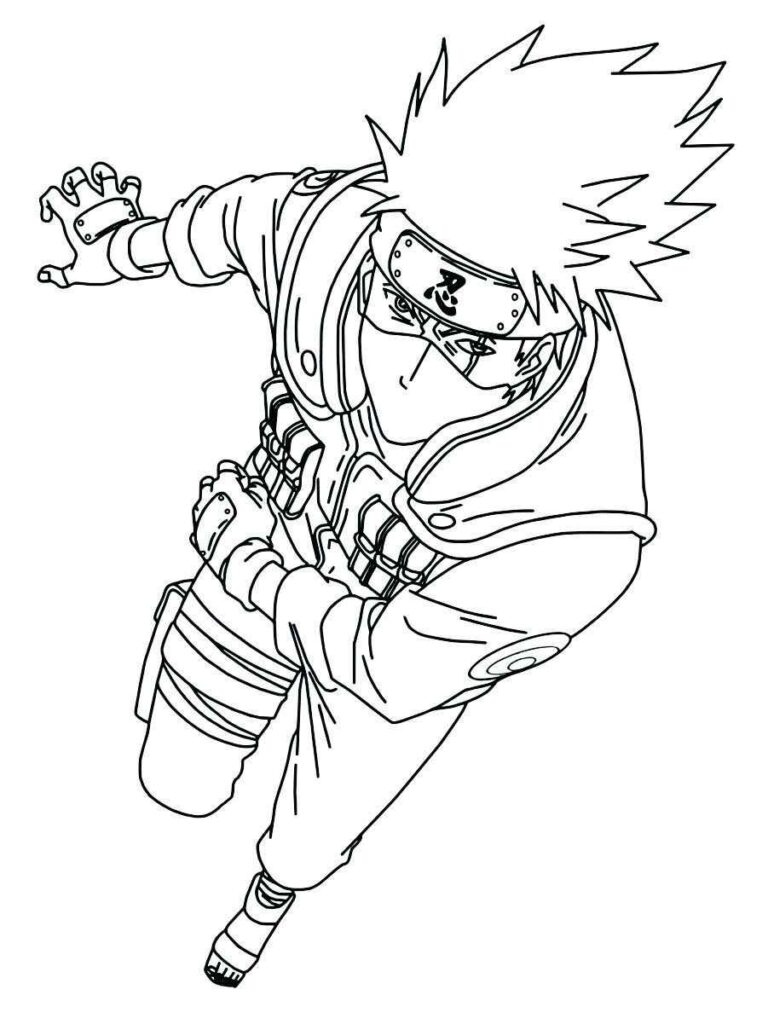 Desenho de Naruto para colorir  Desenhos para colorir e imprimir gratis