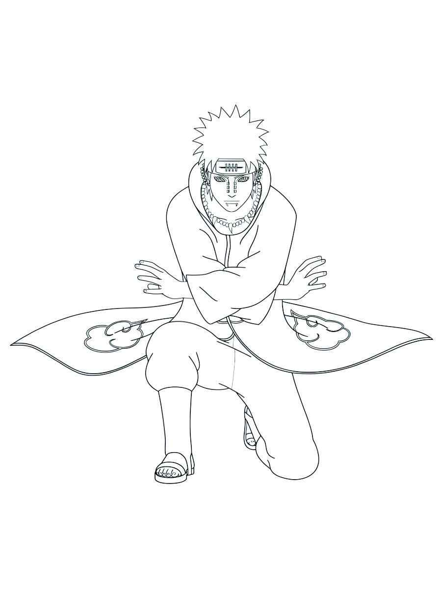 anime naruto para colorir 41