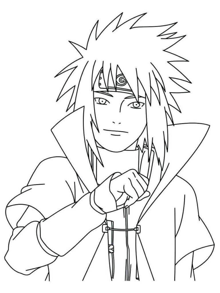 Imagem: Desenhos - Desenhos de naruto para colorir