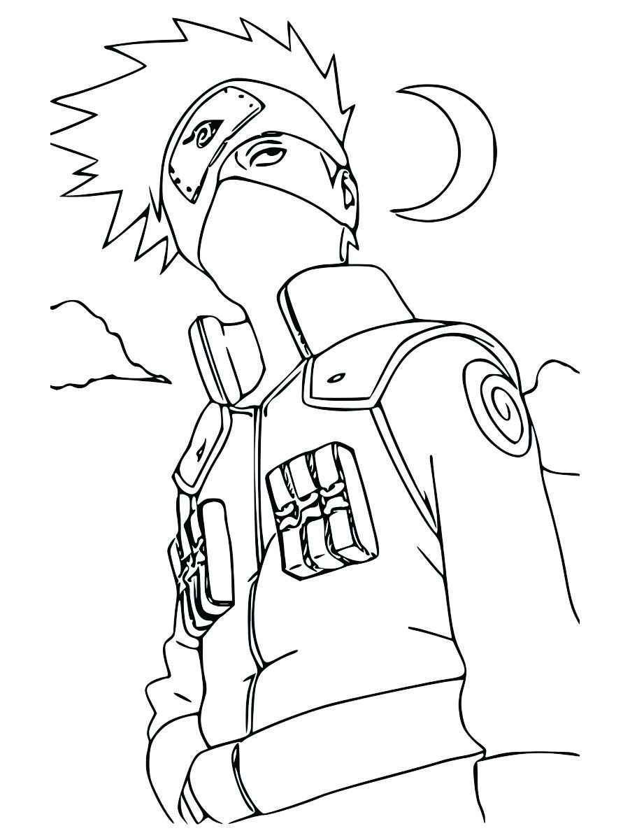 imagem naruto para colorir 12