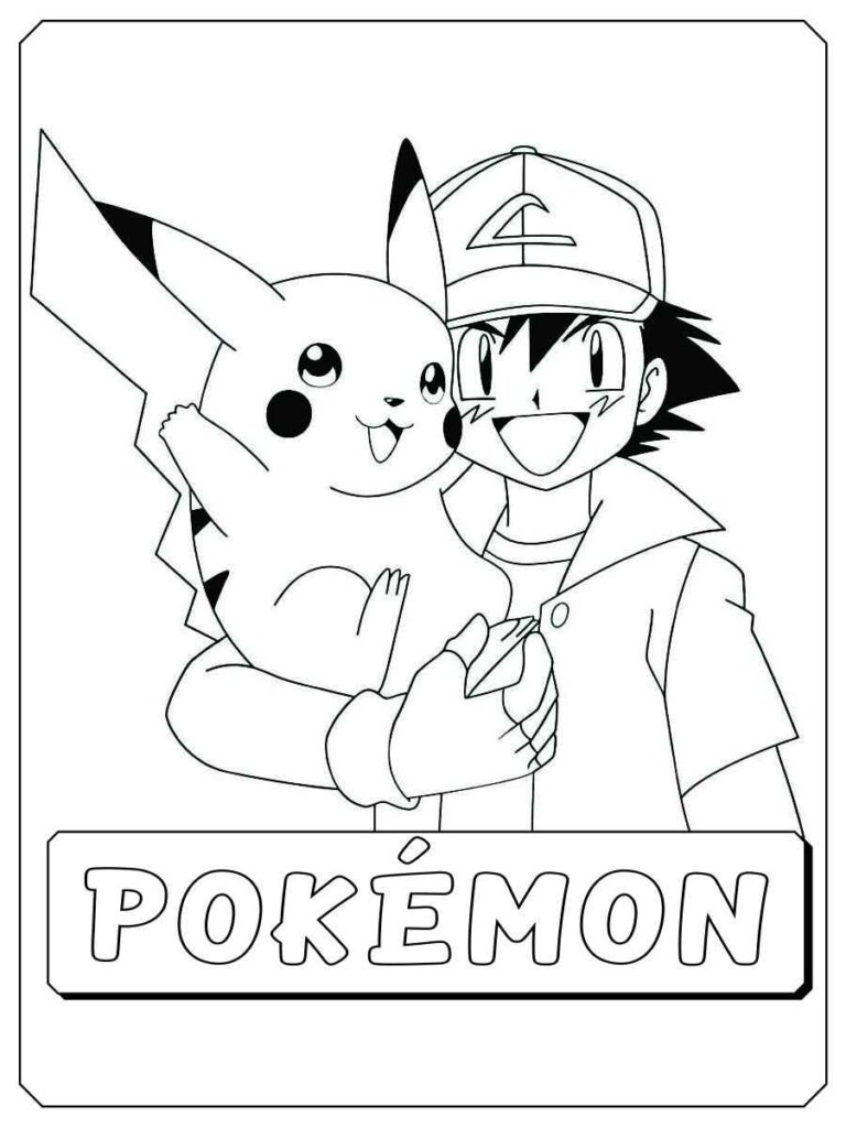 30 Desenhos do Pokemon para Colorir/Pintar!