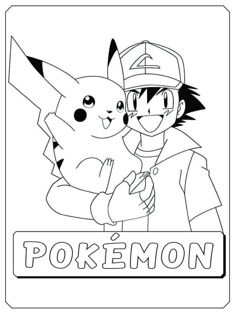 Desenhos para colorir do Pokémon