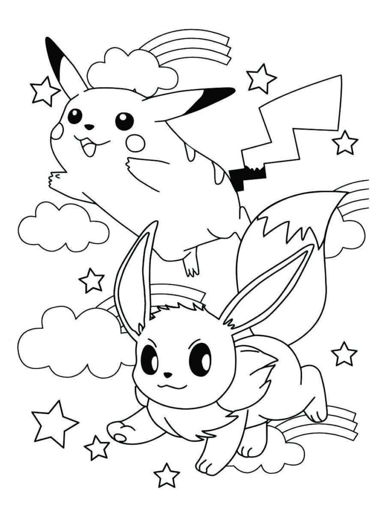 Pokémon para colorir e imprimir
