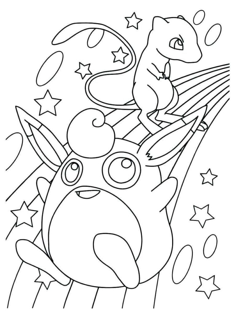 pokemons para colorir 21