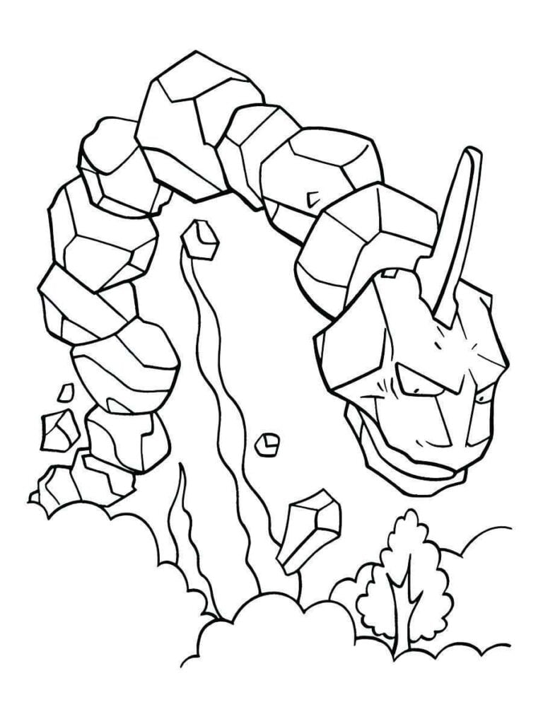 desenho pokemon para colorir