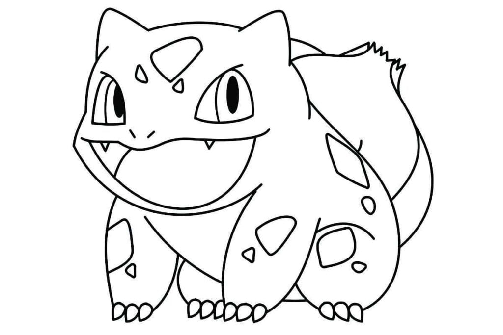 desenho para colorir e imprimir pokemon 6