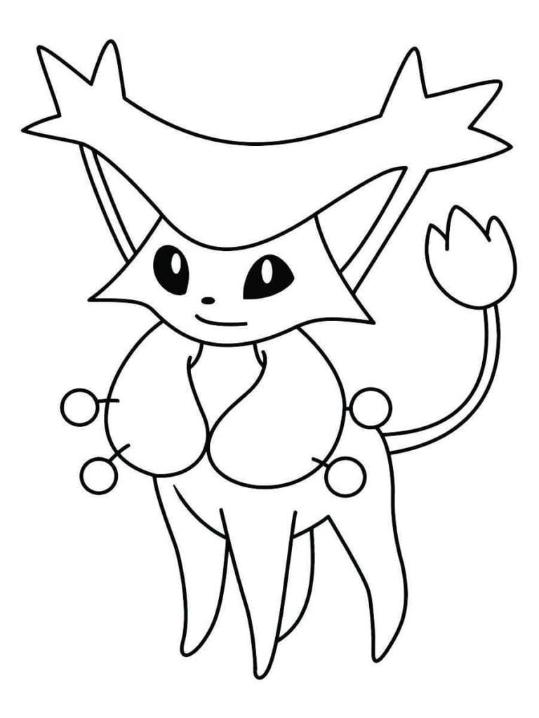 pokemon desenho para colorir 7