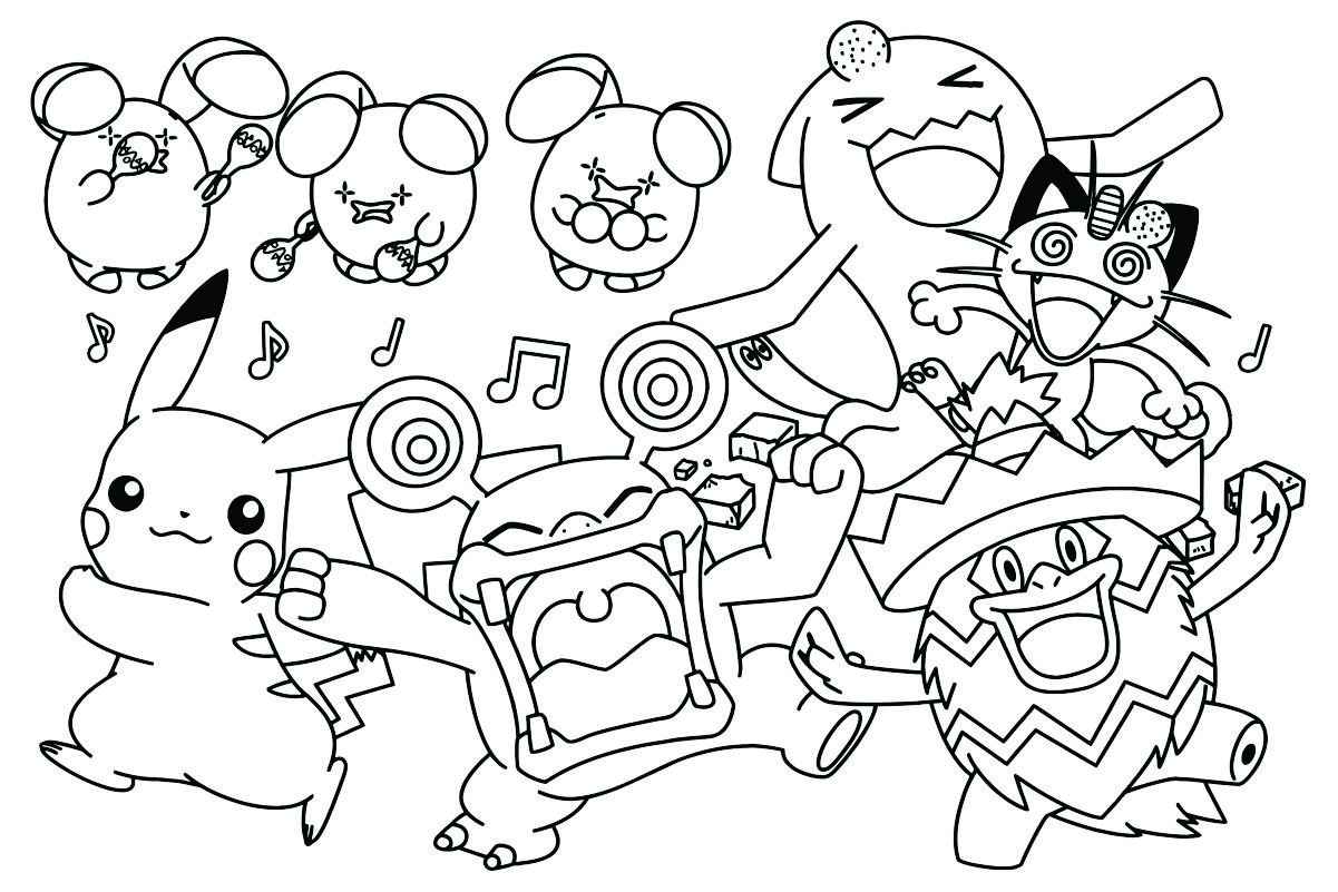 desenhos pokemons para colorir 59