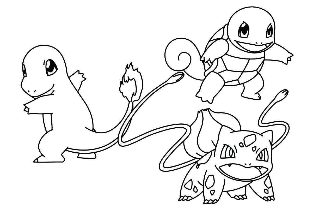 desenhos pokemons para colorir