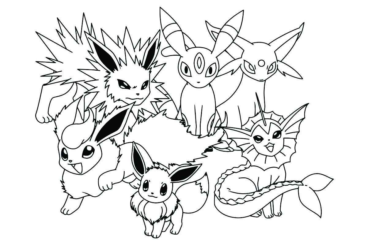 desenhos para colorir do pokemons