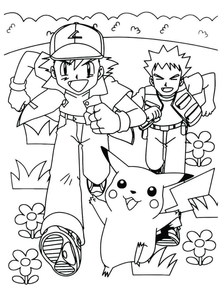 desenhos para colorir do pokemons