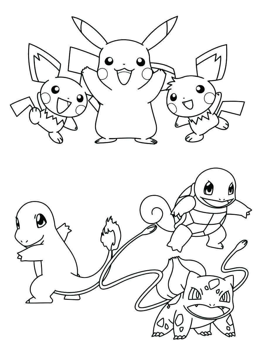 pokemons para colorir