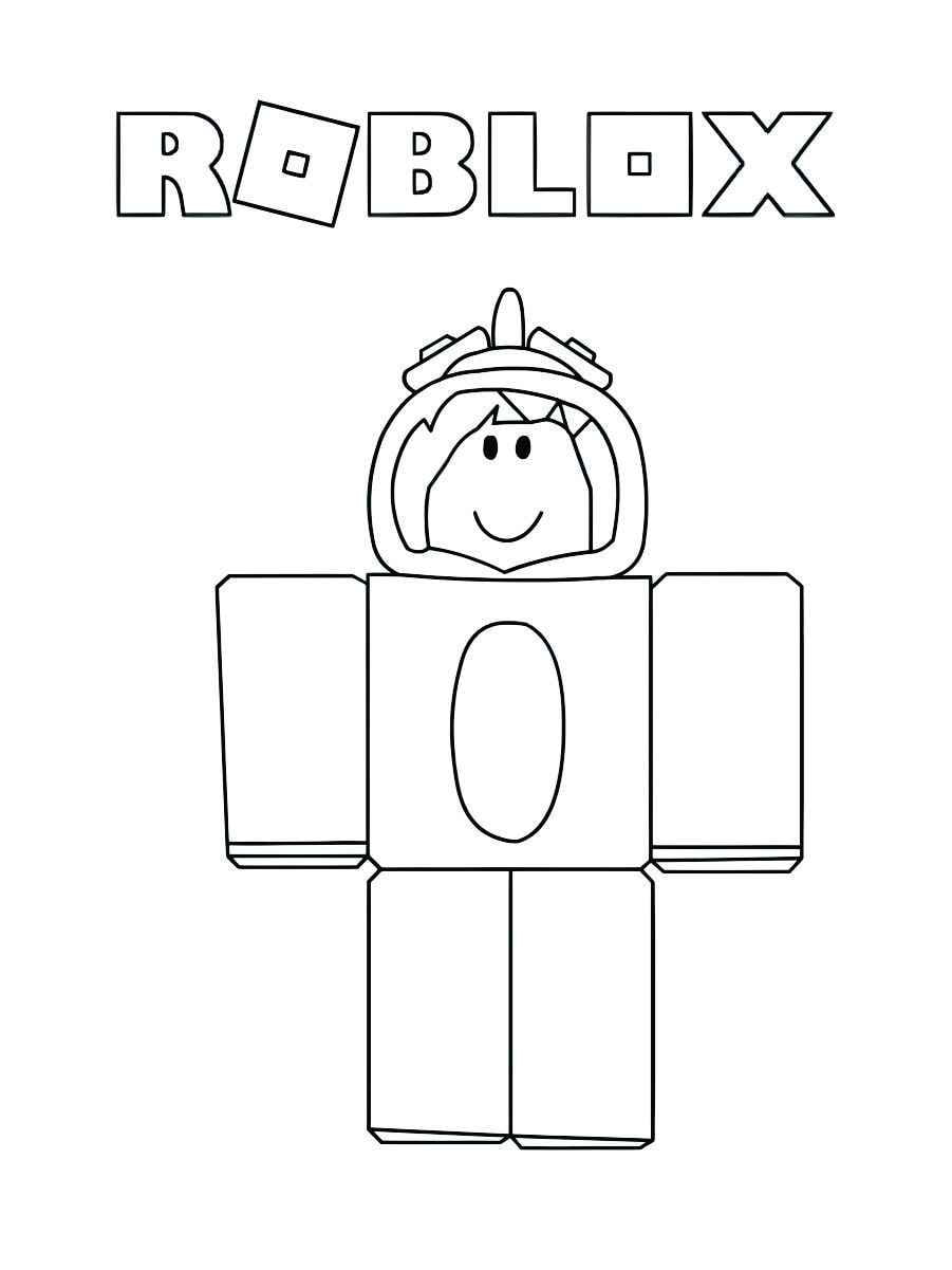 Roblox para colorir 51