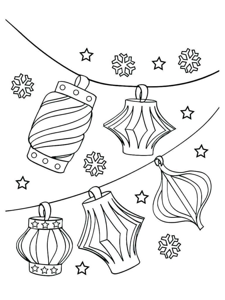 Natal para colorir 29 –  – Desenhos para Colorir