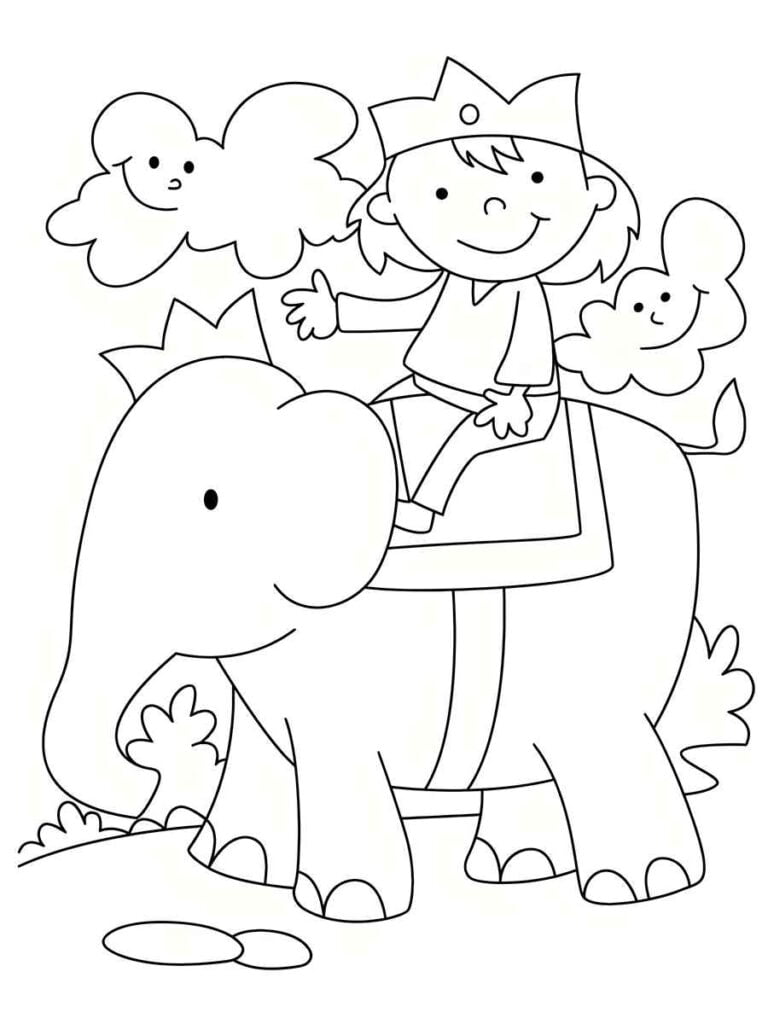 Desenhos elefante Colorir