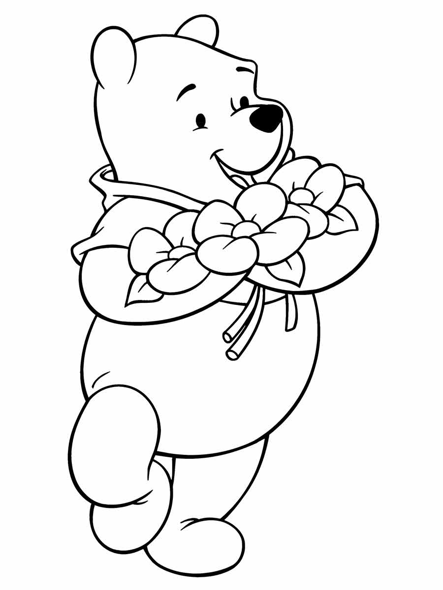 Desenho de Urso para Colorir