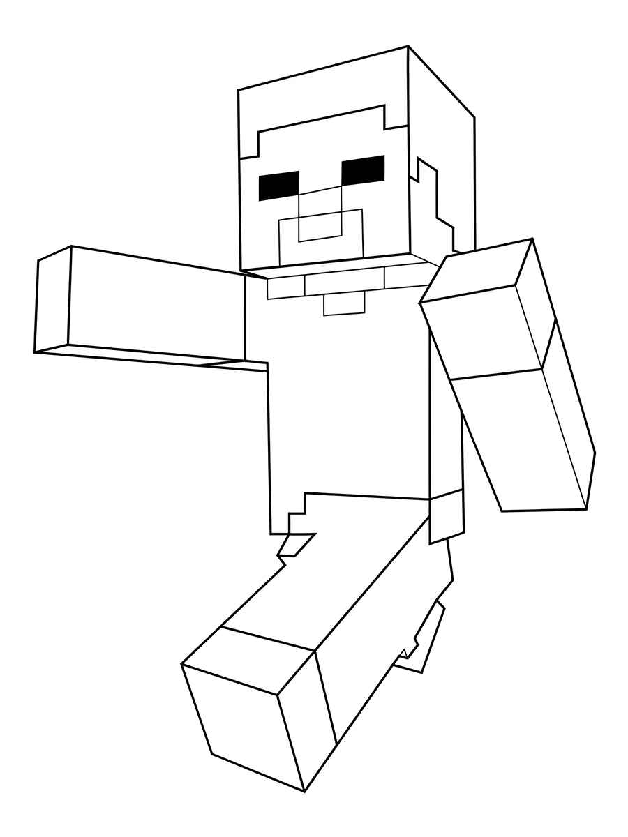 minecraft para colorir