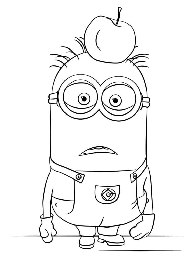 minions para colorir