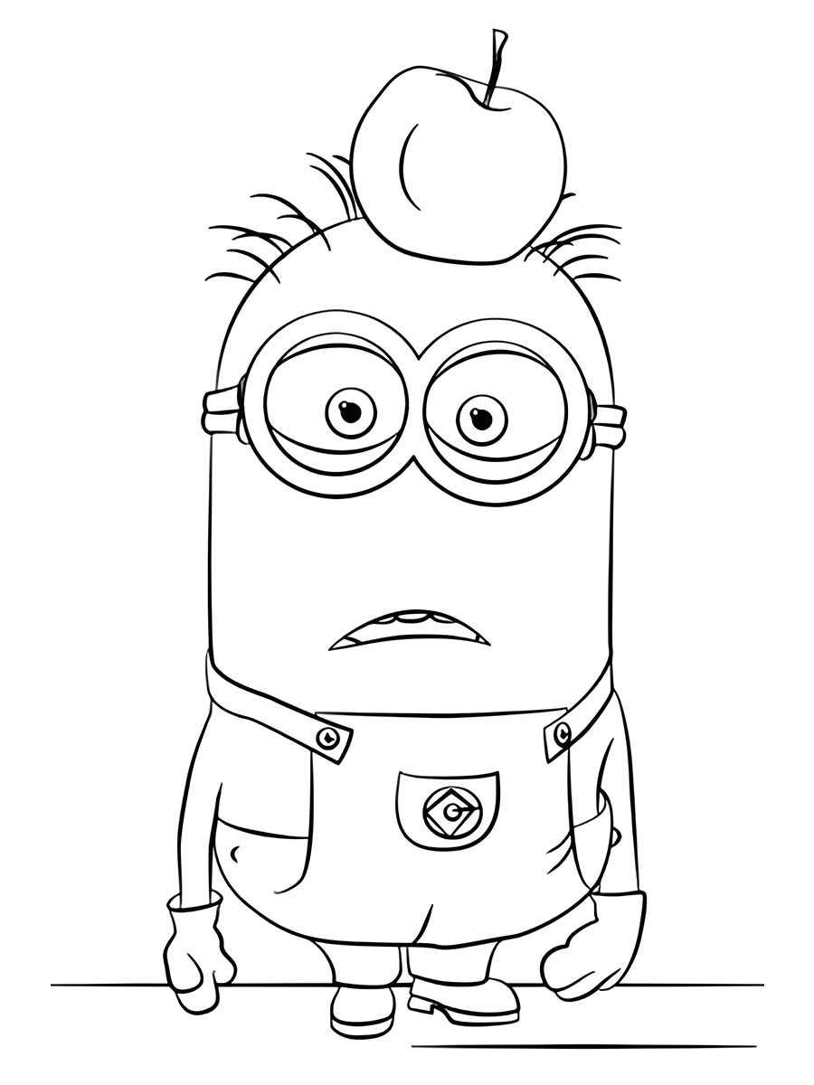 minions para colorir