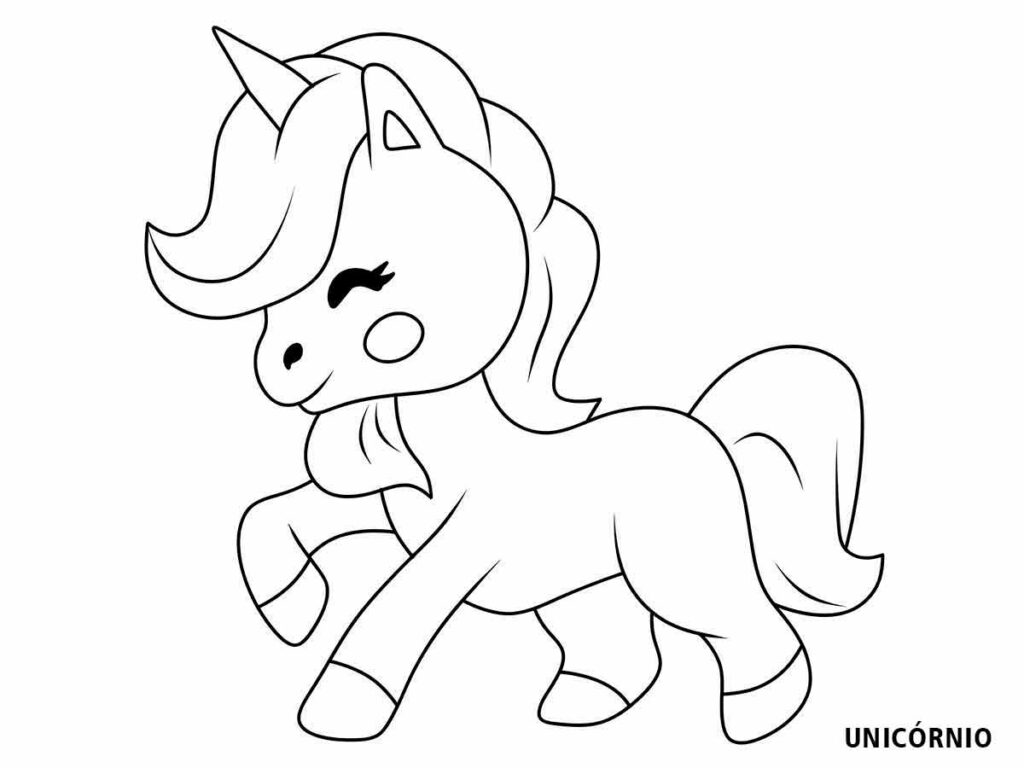 10 Desenhos de Unicórnio para Imprimir e Colorir  Cartoon coloring pages,  Animal coloring pages, Unicorn coloring pages