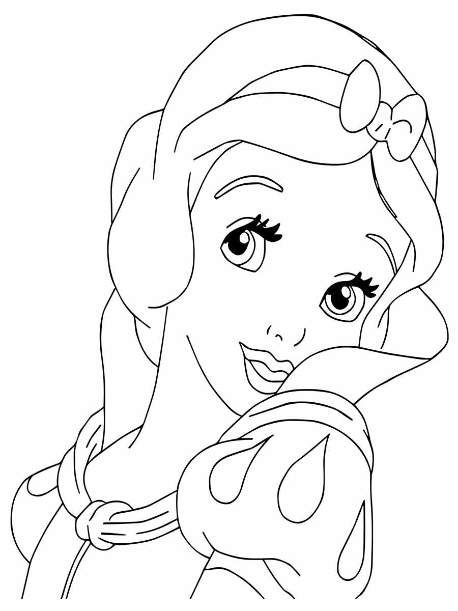 Desenho Branca de Neve