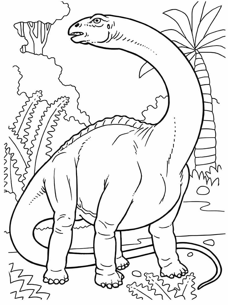 Dinossauros para colorir 217 –  – Desenhos para Colorir